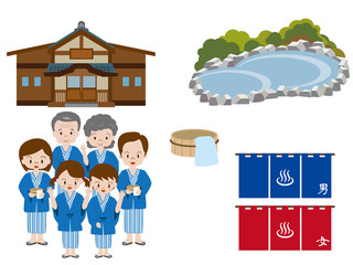 温泉旅行（家族）