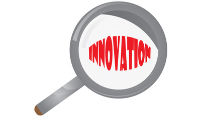 Innovation Magnifying Glass