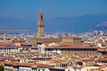 Fototapeta na wymiar Palace Palazzo Vecchio
