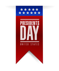 presidents day banner illustration design