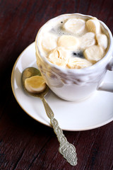 Cup of hot chocolate