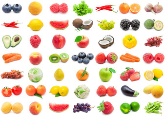 Fruits and Vegetables set