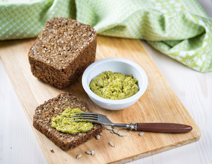 Pesto Sauce. Italian Cuisine