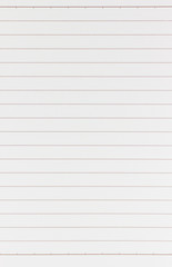 Fototapeta premium Notebook Paper