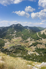 Fototapeta na wymiar National Park in the north of Montenegro