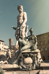 Obraz premium fountain of Neptune