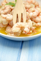 Gambas al ajillo