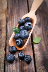 Frische Heidelbeeren