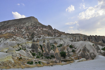 Fairy chimneys in Cappadocia