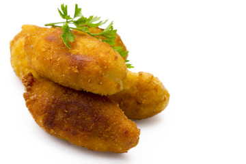 delicious ham croquettes