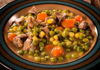 Green beans and corn