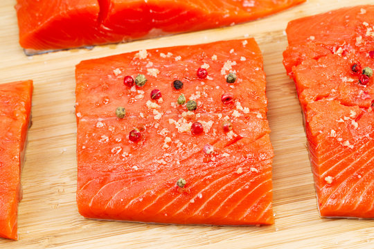Семга соленая в домашних условиях фото "Copper River Salmon" Изображения: просматривайте стоковые фотографии, векторные