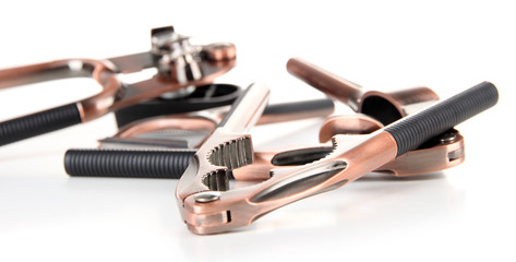 Set for  kitchen isolated on white