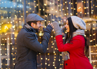 Winter couple