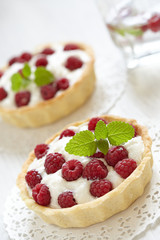 Fresh Raspberry Tart