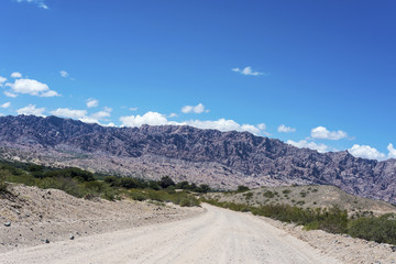 Famous Route 40 in Salta, Argentina.