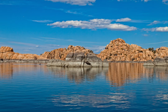 Watson Lake in the Gramite Dells of Prescott, AZ