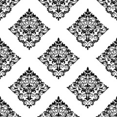 Geometric arabesque seamless pattern