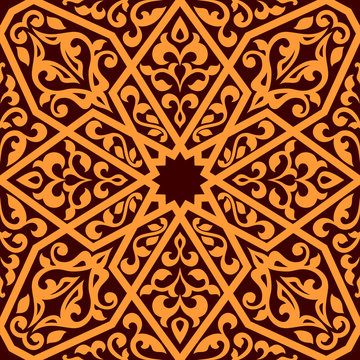 Arabian seamless tile pattern