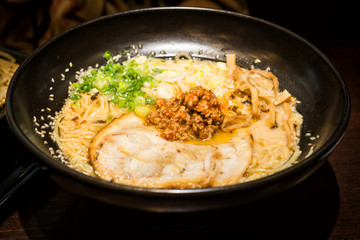 ramen noodle japanese food style