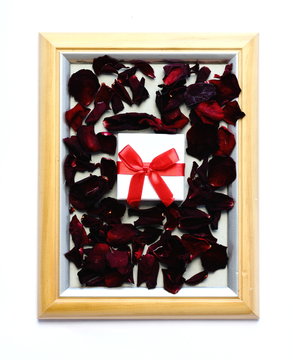 Bilderahmen mit Geschenk