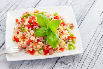 Rice salad