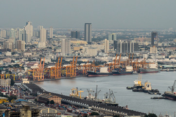 Bangkok docks haulage industry
