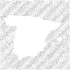 Mappa della Spagna