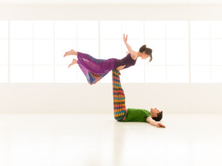 yoga partners dance