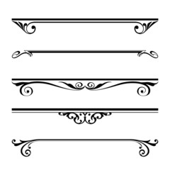 decorative elements, border and page rules