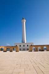 Lighthouse of Santa Maria di Leuca. Puglia. Italy.