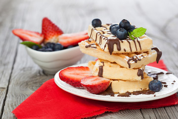 Belgian waffle