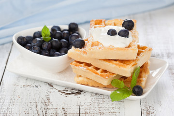 Belgian waffle