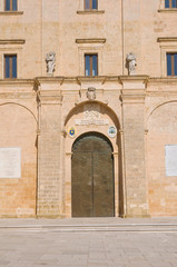 Naklejka premium Sanctuary of Santa Maria di Leuca. Puglia. Italy.