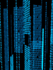 background illustration of binary code