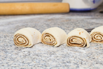 production of biscuits