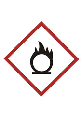 Gefahrenzeichen-NEU - Brandfördernd