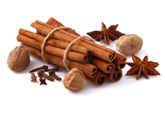 Cinnamon and star anise