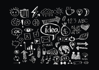 hand doodle Business doodles