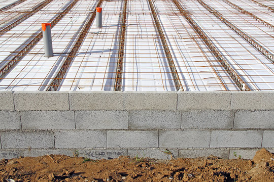 Fondation isol&eacute;e de maison