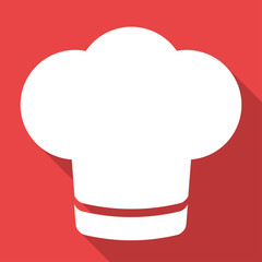 Chef cap icon. Cooking cap