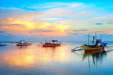 Traditional Philippines boats - 60749674