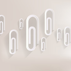 Paper clip icon