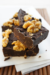 Homemade Walnut Fudge Nougats