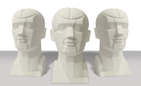 sculptures anatomy head for drawing classes
