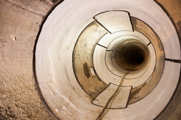 sewage collector pipe