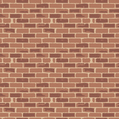 Seamless brick wall.