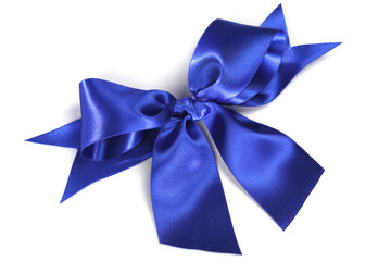 Blue bow