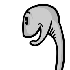 Cartoon worm