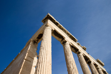 Parthenon on the Acropolis in Athens